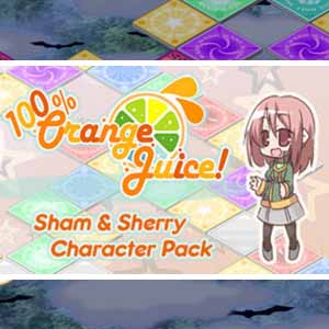 100% Orange Juice Sham & Sherry Character Pack