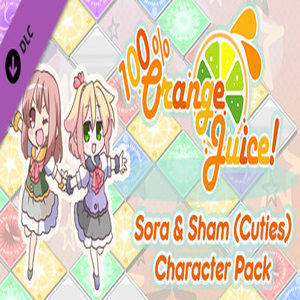 100% Orange Juice Sora & Sham Cuties Character Pack