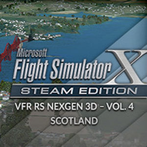 FSX Steam Edition: VFR Real Scenery NexGen 3D - Vol. 4: Scotland Add-On