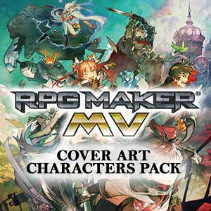 RPG Maker MV Cover Art Characters Pack