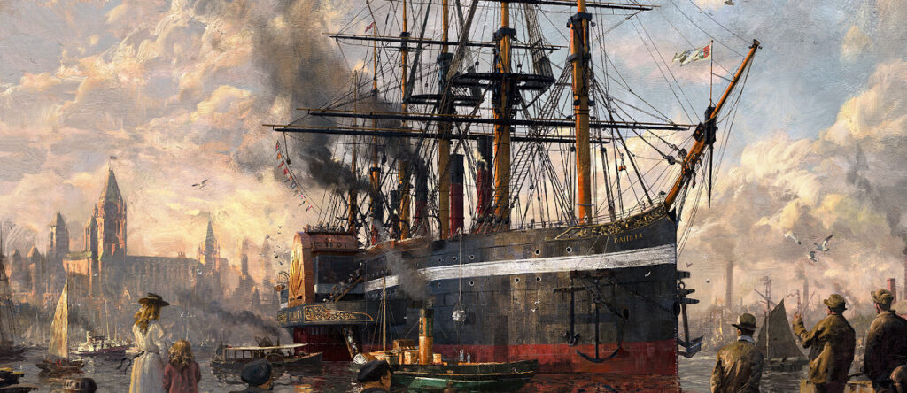 Anno 1800 – offizielle Übersicht der industriellen Metropole