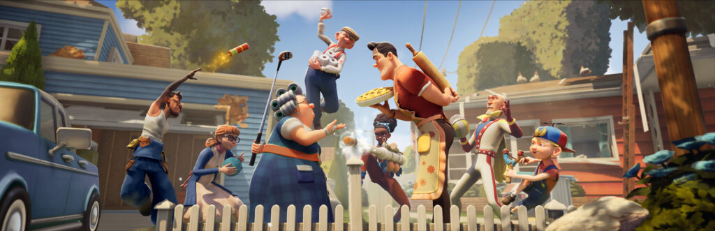 NEIGHBORS: Suburban Warfare – offizielles Steam-Key-Art
