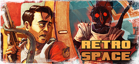 RetroSpace – offizielles Steam-Keyart