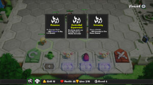 Flawed Tactics – offizieller Steam-Screenshot der Zauber-Auswahl und Einheiten