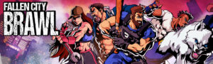 Fallen City Brawl – offizielles Publisher-Motiv des Beat ’em ups