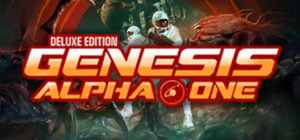 Offizielles Steam-Titelbild von Genesis Alpha One mit Deluxe-Edition-Beschriftung