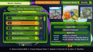 Once Upon A KATAMARI – Series Songs: Side B Xbox Series