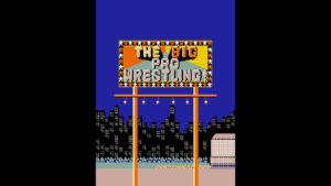 Arcade Archives 2 TAG TEAM WRESTLING – offizieller PlayStation-Screenshot des Ringkampfs