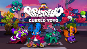 Pipistrello and the Cursed Yoyo – offizielles Steam-Promotionsmotiv