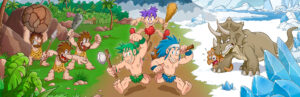 Joe & Mac Retro Collection – offizielles Steinzeit-Artwork von Red Art Games
