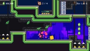 Guts 'n Grunts Sr. – offizieller PlayStation-Gameplay-Screenshot mit Pixelart-Retro-Action