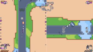 Gas Ratio: offizieller Nintendo-Screenshot n3 des Pixelrennspiels