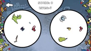 Spot the Spy Guy – Symbol-Paarspiel mit drei Leben, Nintendo-Screenshot