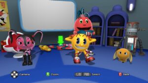 PAC-MAN MUSEUM Spielszene im PAC-Room