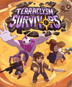 Terraclysm Survivors – offizielles breites Helden-Artwork