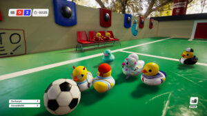 Slowly Sliding Ducks – offizielles Enten-Fussball von turbolento games