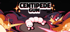 Centipede Gun – Titelmotiv des pixeligen Roguelite-Autobattlers
