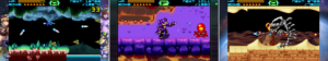 Sigma Star Saga DX – offizielle Gameplay-Bildcollage von WayForward