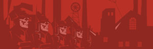 You Are Empty: Absolute Edition – offizielles Steam-Keyart mit retrofuturistischer Stadt