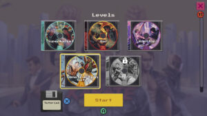 Karate Survivor – Menu offizielles Steam-Spielbild