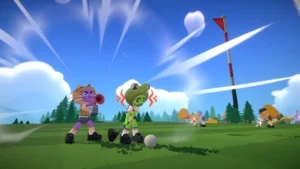 Super Battle Golf – offizieller Gameplay-Screenshot