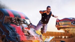 FlatOut 4 Total Insanity VR – offizielles PlayStation-VR2-Produktbild
