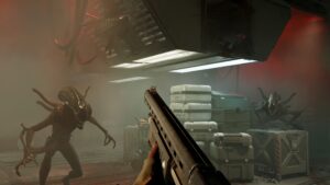 Alien: Rogue Incursion VR – offizieller PlayStation-VR2-Gameplay-Screenshot