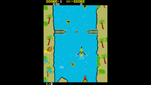 ADVENTURE CANOE – offizieller Gameplay-Screenshot mit Kanu auf einem Fluss