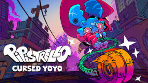 Pipistrello and the Cursed Yoyo – Nintendo-eShop-Illustration mit Pippit