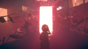 Narin: The Orange Room – offizielle Steam-Szene mit Portal in der Zwielichtdimension