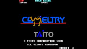 Arcade Archives 2 CAMELTRY – offizieller PlayStation-Screenshot aus dem rotierenden Labyrinth