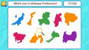 Geo Brain Boost! Japan’s 47 Prefectures Silhouette Quiz – Nintendo-Grafik 3