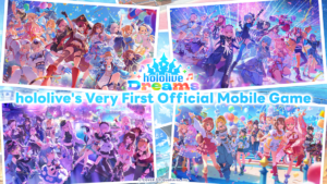 hololive Dreams – offizielles Artwork mit hololive-Charakteren