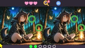 Lovely Spot the Difference Fantasy Edition Switch