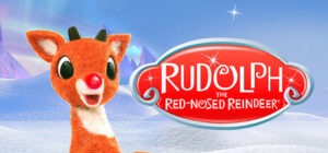 Offizielles Steam-Cover von Rudolph the Red-Nosed Reindeer mit Rentier Rudolph und Spielelogo