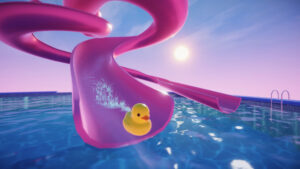 Slowly Sliding Ducks – offizielles Wasserrutsche von turbolento games