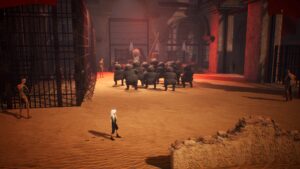 Ayasa: Shadows of Silence – offizieller PlayStation-Store-Screenshot mit surrealer Spielwelt