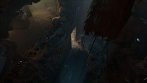 Half-Life: Alyx – Blick in einen düsteren, außerirdisch überwucherten Schauplatz