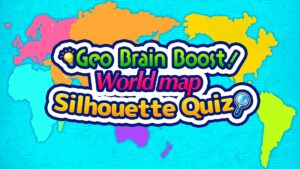 Geo Brain Boost! World Map Silhouette Quiz Switch