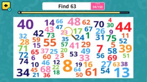 Quick Brain: Number Hunt – offizieller Nintendo-Spielscreenshot 1