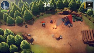 Escape From DUCKNESS – offizieller Nintendo-Screenshot des taktischen Enten-Shooters aus erhöhter Perspektive