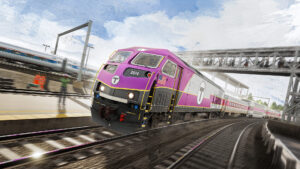 Train Sim World 5 MBTA Providence Stoughton Line HSP46 Xbox Series