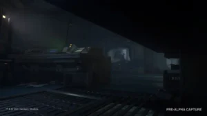 Alien: Isolation 2 – düsterer Kontrollraum der Koloniestation, Vorabaufnahme