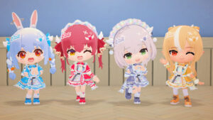holoVillage Gen 3 Live Outfit Set – zweites Nintendo DLC Bild