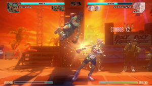 Poly Fighter: Combos in der Arcade-Kampfarena, offizieller Steam-Screenshot