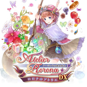 Offizielles Artwork zu Atelier Rorona The Alchemist of Arland DX mit Rorona und Alchemiezutaten