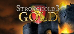 Stronghold 3 Gold – offizielles Steam-Motiv mit mittelalterlicher Festung