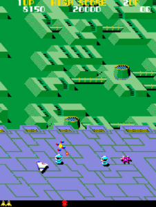 STINGER: offizieller HAMSTER-Spielbildschirm des Arcade-Shooters