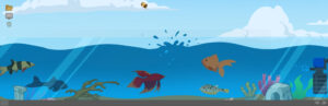 Aquaville – offizielles Steam-Artwork für die Aquarium-Simulation