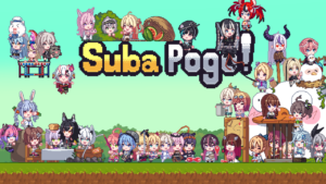 Suba Pogo – Hololive-Figuren im offiziellen Spiele-Artwork